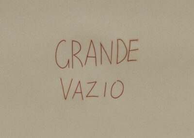 GRANDE VAZIO | 2018